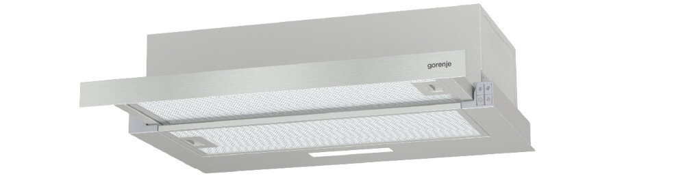 Okap GORENJE TH62E3X front główne hałas