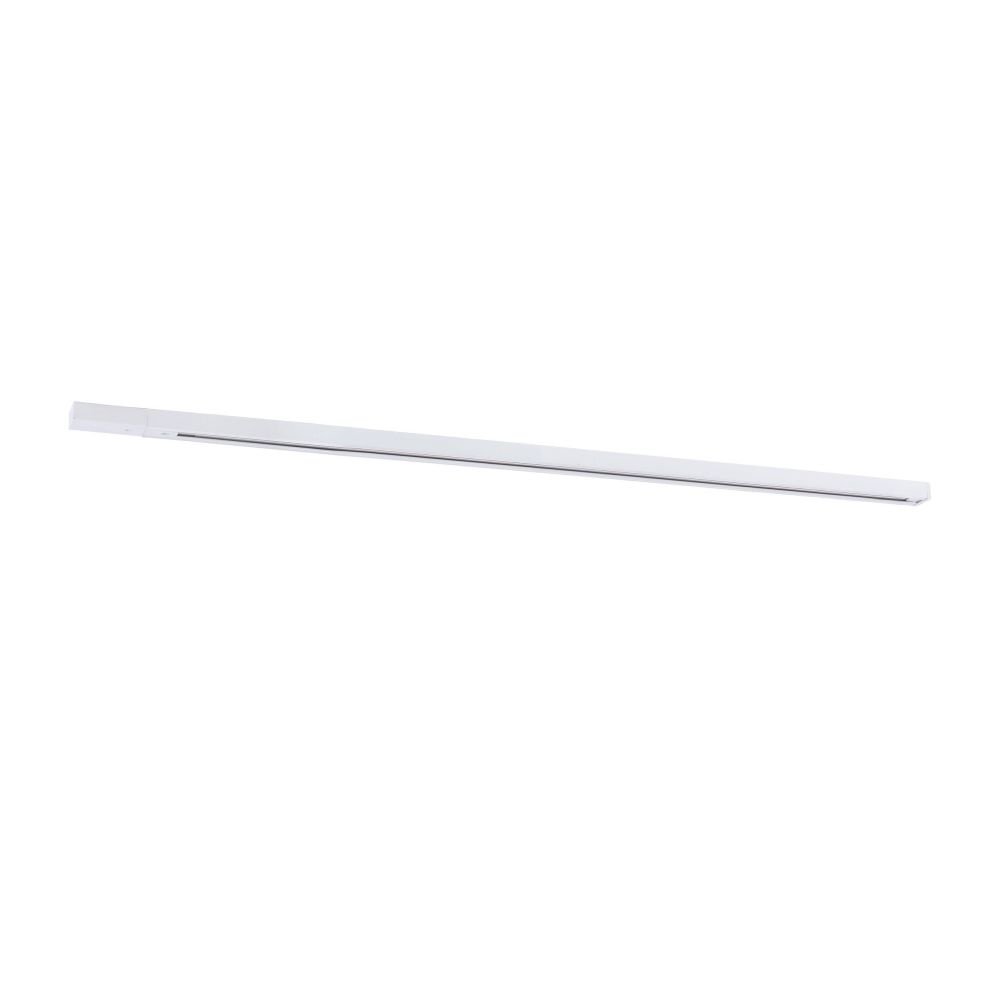 Na obrazie widoczna jest biała szyna oświetleniowa o długości 1 metra. Produkt ma prosty, minimalistyczny design.
