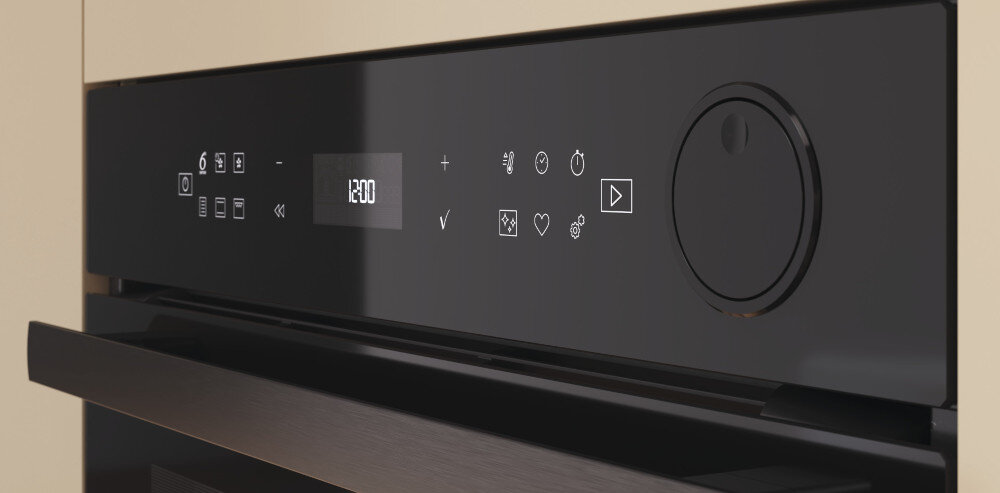 PIEKARNIK WHIRLPOOL AKZ9S 8260 FB Intuicyjny wyświetlacz sterowanie panel funkcje regulacja kolorowe ikony menu