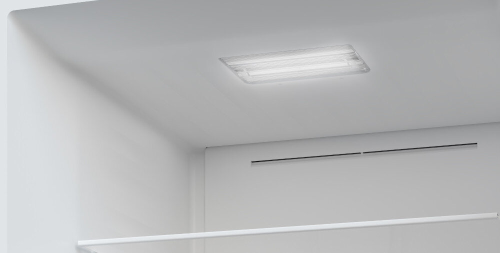 LODÓWKA BEKO B3RCNA344HXBR BEYOND oświetlenie LED widoczne wnętrze jasne światło