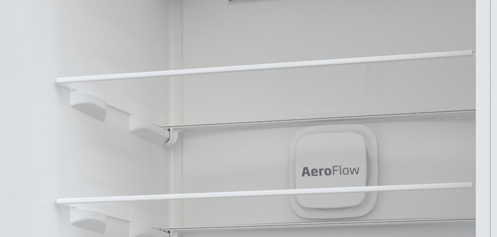 LODÓWKA BEKO B3RCNA344HXBR BEYOND półki szkło hartowane wytrzymałe trwałe wnętrze