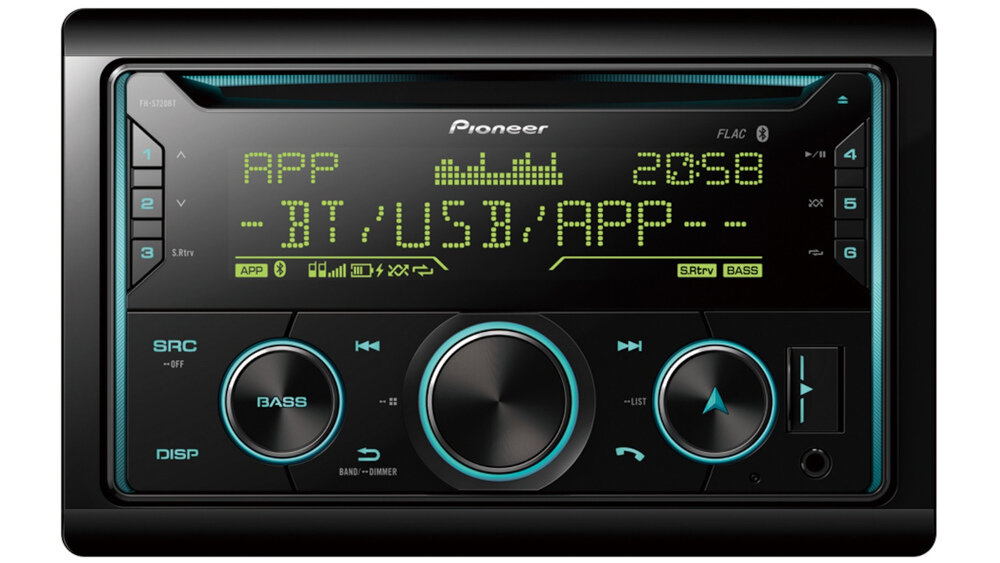 Radio samochodowe PIONEER FH-S720BT - ogólny