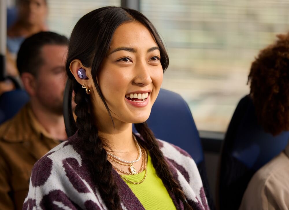 Słuchawki dokanałowe JBL Live Buds 3 ochrona muzyka rozmowy waga lekkosc uwaga kolorystyka