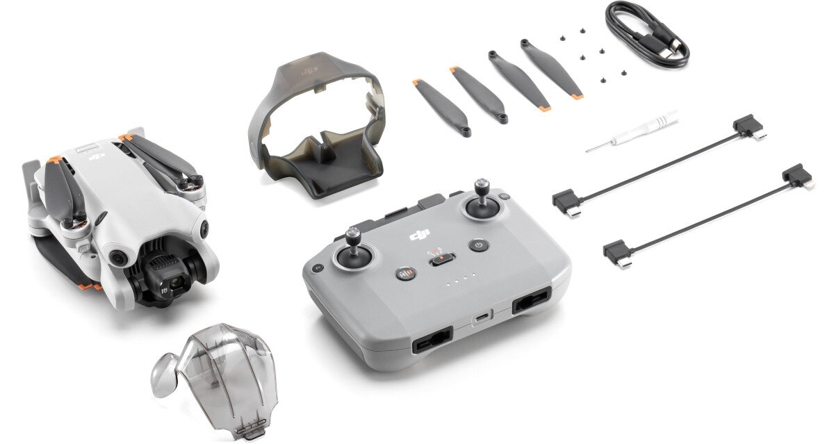 Dron DJI Mini 4 Pro (RC-N2) opakowanie zawartość akcesoria