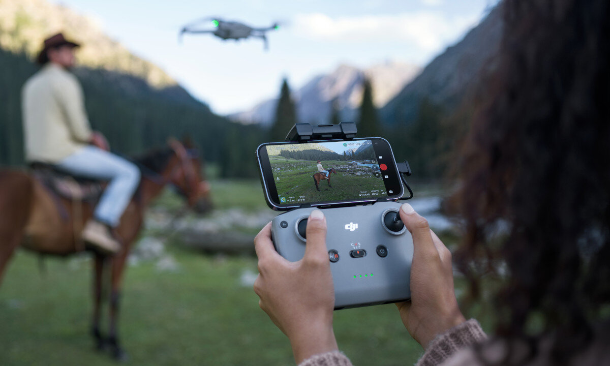 Dron DJI Mini 4 Pro (RC-N2) automatyczne łądowanie tempomat Waypoint Flight