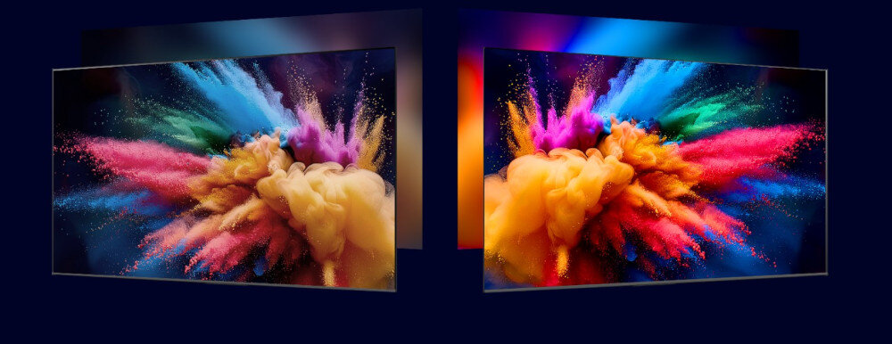 Telewizor KIVI 50U720QB - Intensywne kolory dzięki QLED