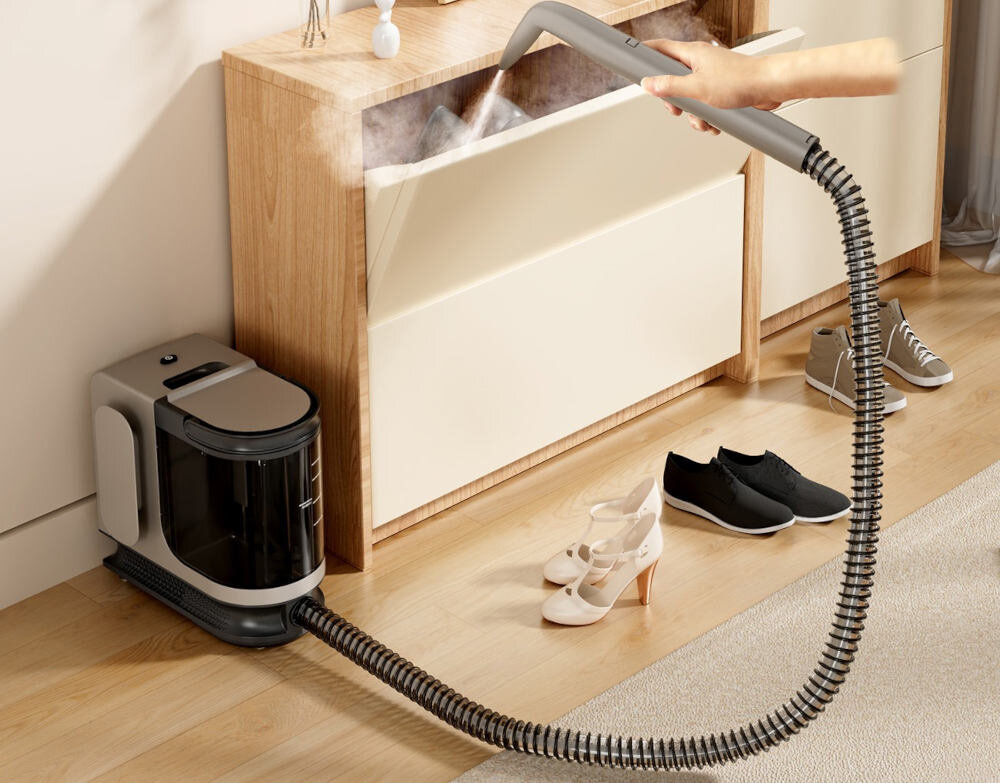 Odkurzacz UWANT Y200S Szary Precyzyjne sterowanie Osobne przyciski dopasowanie działanie rodzaj powierzchni kontrola proces