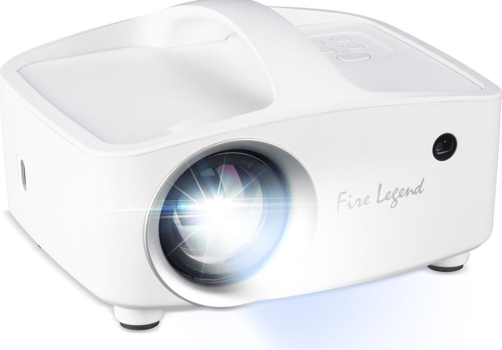 ACER AOpen QF13s projektor Android Smart Wi-Fi Bluetooth Screen Mirroring, projektor na białym tle