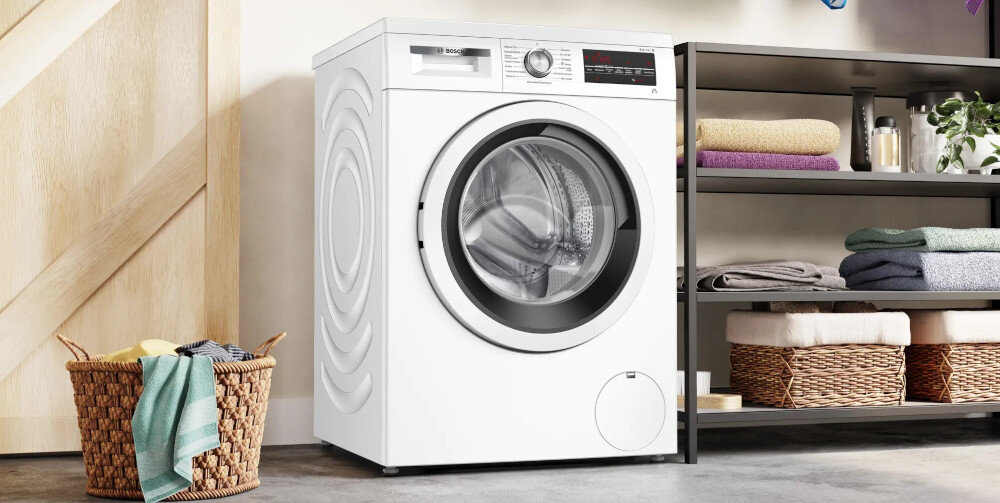 PRALKA BOSCH WUU28T10PL higiena szybkie programy silnik EcoSilence cicha praca bawełna 15 programów sterowanie pokrętłem higiena usuwanie bakterii