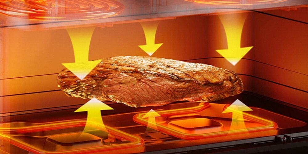 Air Fryer Frytkownica beztłuszczowa COSORI CAF-TF101S-WEUR Dual Blaze TwinFry wszechstronne urządzenie, długie działanie, regulacja temperatury