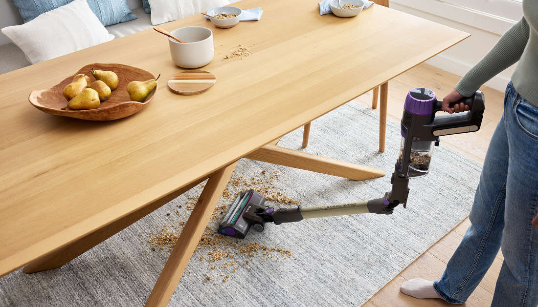 Odkurzacz SHARK PowerDetect IP3251EUT wygodna obsługa cicha praca komfortowe sprzątanie technologia Flexology przestrzeń wyginanie rury