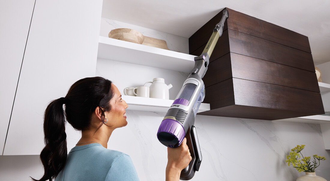 Odkurzacz SHARK PowerDetect IP3251EUT Intuicyjne sterowanie łatwa obsługa wyświetlacz LED możliwości