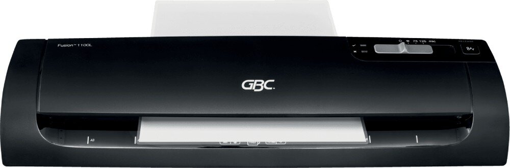 Laminator GBC Fusion 1100L A3 Szerokość laminacji 303 mm, Nagrzewanie 3 min wielkość wymiary laminacja na zimno regulacja temperatury folia