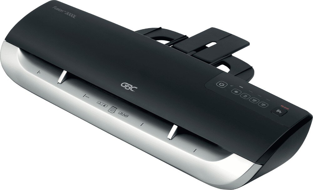 Laminator GBC Fusion 3000L A3 Szerokość laminacji 303 mm, Nagrzewanie 1 min wydajność czas nagrzewania prędkość