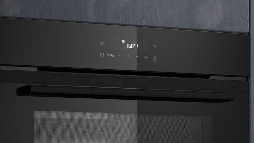 PIEKARNIK SIEMENS HB271ABB3 wizualizacja uruchomiony panel funkcje programy temperatura wyświetlacz ikony sterowania ustawienia książka kucharska system cookControl10 10 programów automatycznych kontrola dopasowanie waga