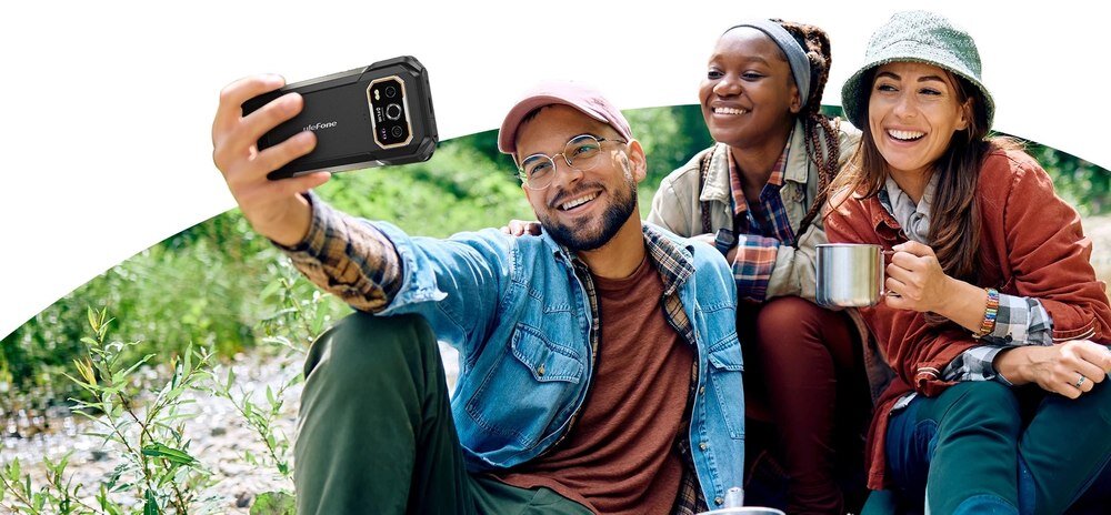 ULEFONE Armor 27T Pro przedni aparat 32MP selfie i wideokonferencje HD