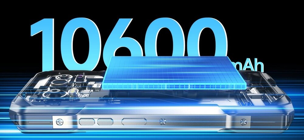 ULEFONE Armor 27T Pro bateria 10600 mAh półprzewodnikowa odporność na zimno