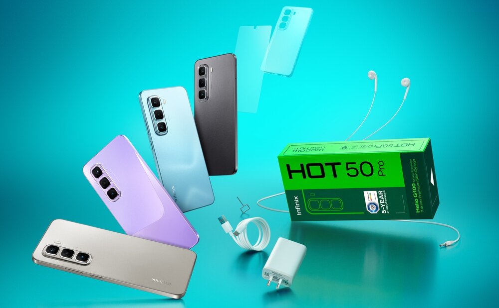 Smartfon INFINIX Hot 50 Pro  Zawartość 