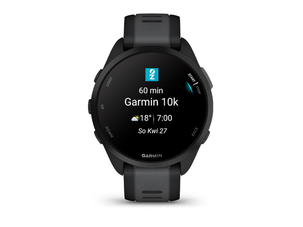 Smartwatch GARMIN Forerunner 165 wypadek płatności lokalizacja