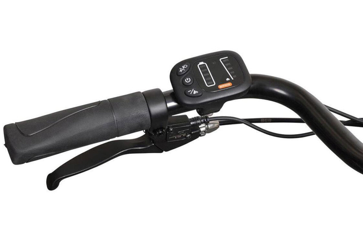 Rower elektryczny DENVER E4000 U18 26 cali Biały.