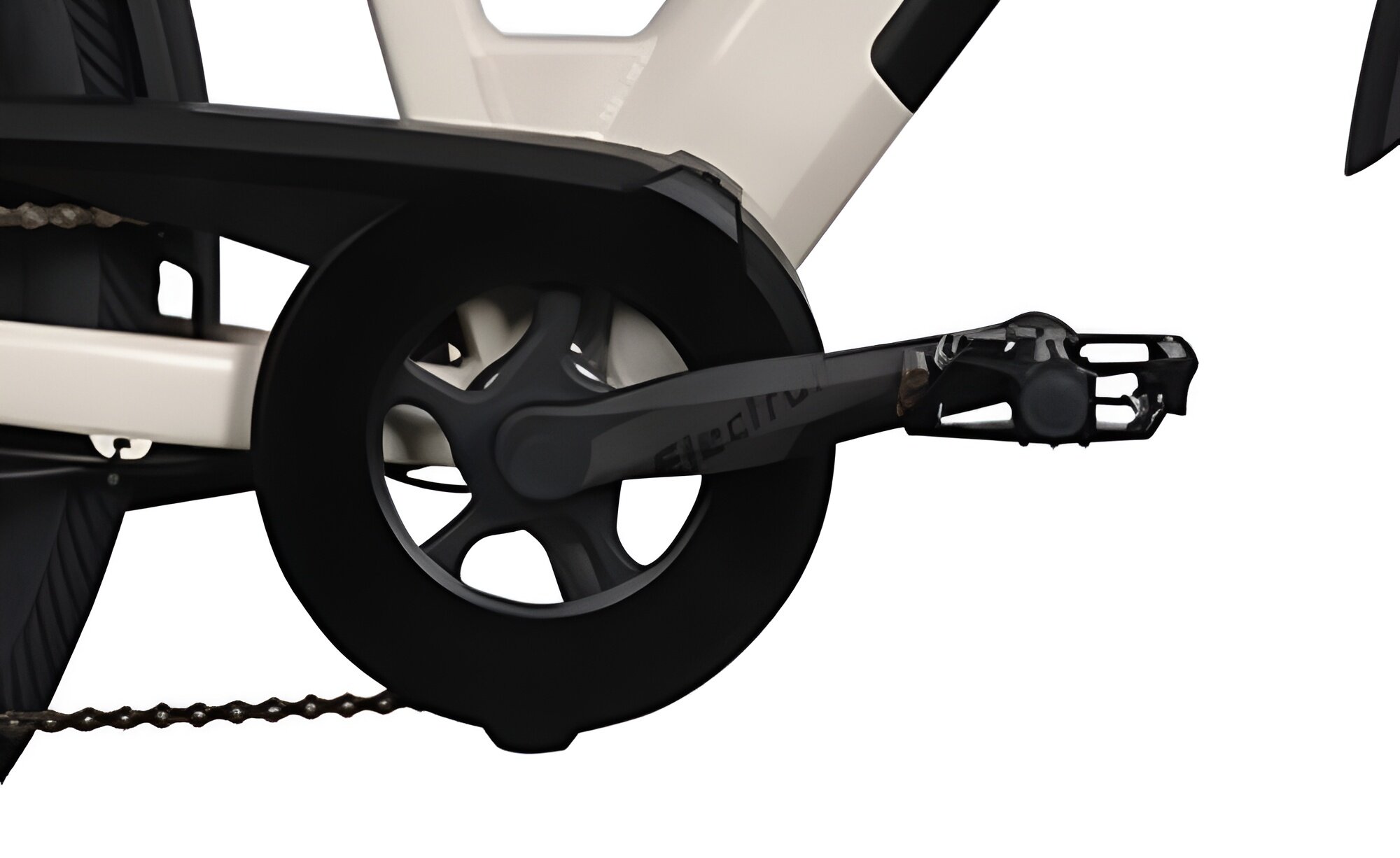 Rower elektryczny DENVER Nec U18 27.5 cala Kremowy 