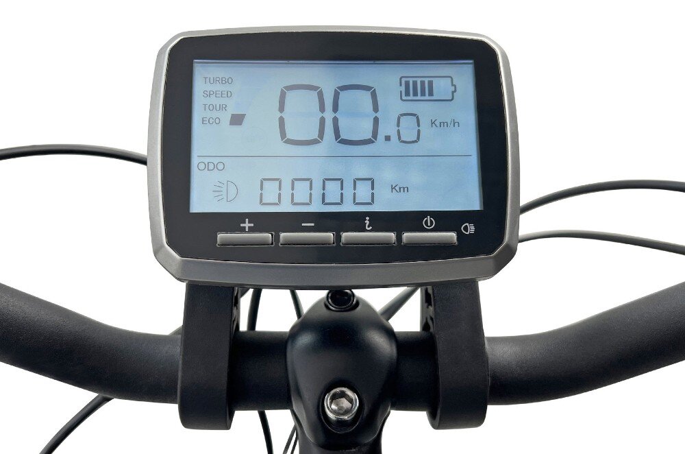 Rower elektryczny STUCCHI Lounge D17 28 cali Czarny 