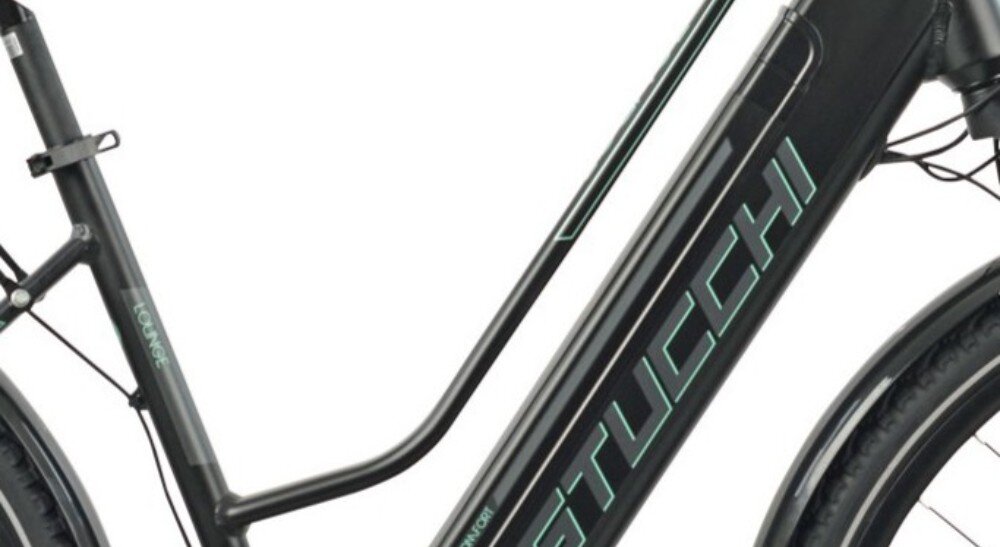 Rower elektryczny STUCCHI Lounge D17 28 cali Czarny