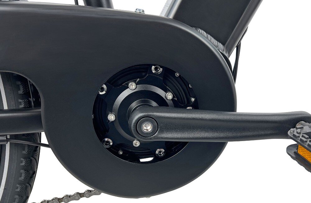 Rower elektryczny STUCCHI Lounge D17 28 cali Czarny 