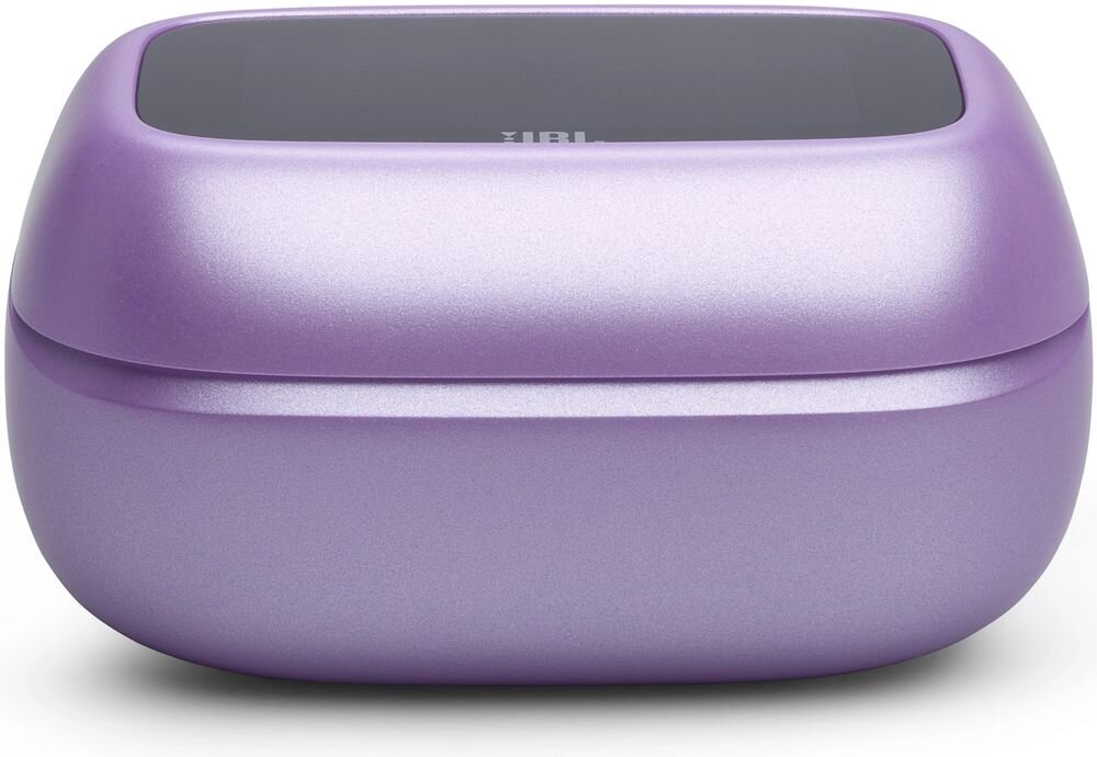 Słuchawki dokanałowe JBL Live Beam 4 ANC aplikacja JBL Headphones gesty personalizacja, etui na białym tle