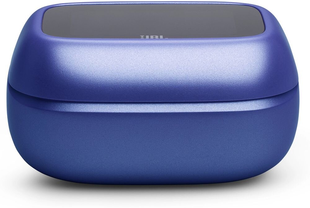Słuchawki dokanałowe JBL Live Beam 4 ANC aplikacja JBL Headphones gesty personalizacja, etui na białym tle