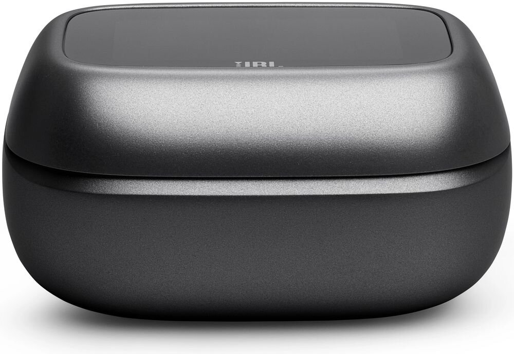 Słuchawki dokanałowe JBL Live Beam 4 ANC aplikacja JBL Headphones gesty personalizacja, etui na białym tle