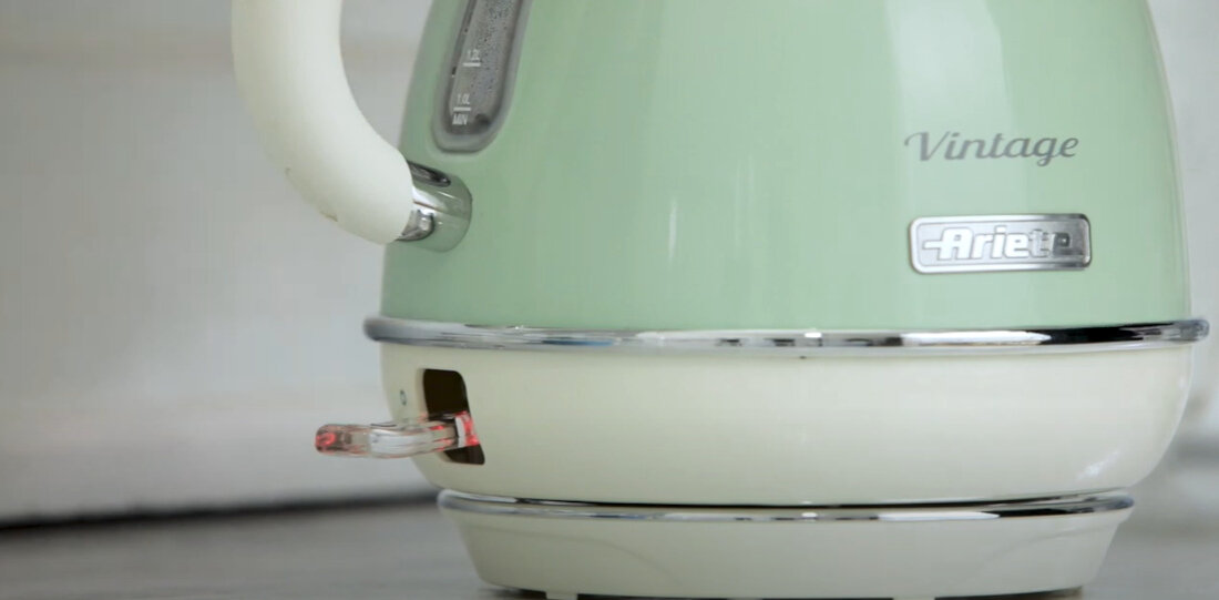 Czajnik ARIETE 2869/05 Bezpieczeństwo automatyczne wyłączanie