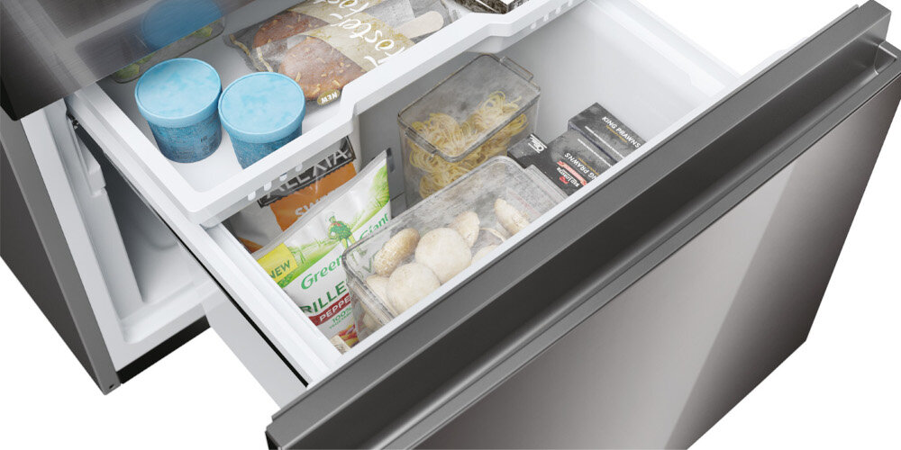 LODÓWKA HAIER HTW7620DNMP Wygodny dostęp do zamrażalnika szybki łatwy dostęp