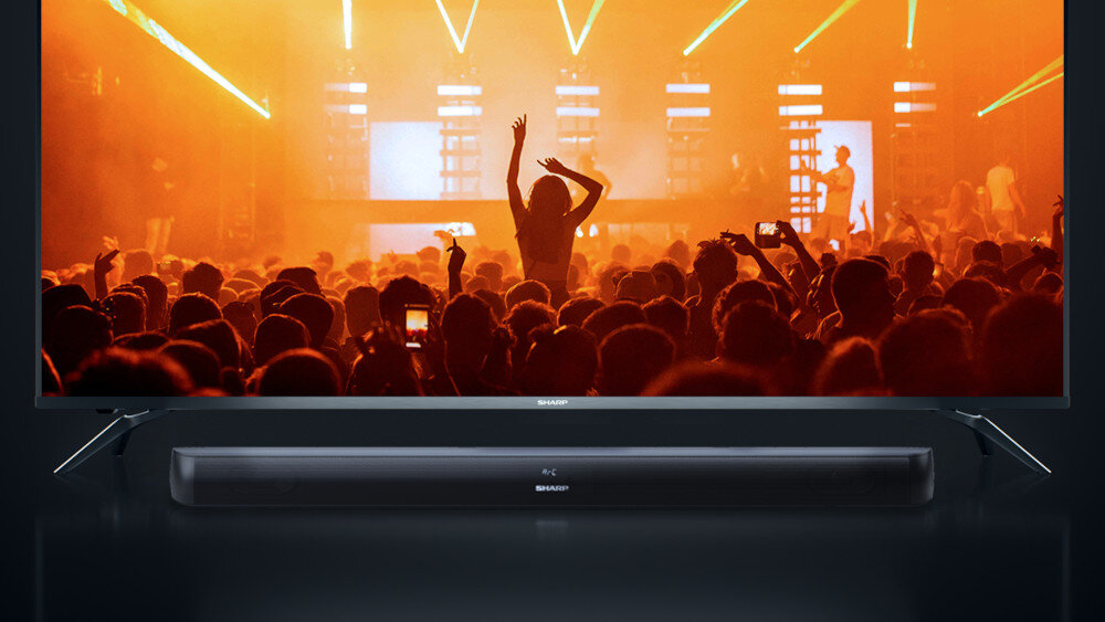Soundbar SHARP HT-SBW202  - korekcja