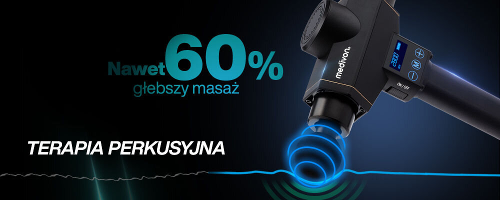 Masażer MEDIVON Gun Bandit opis wyglad ogolny