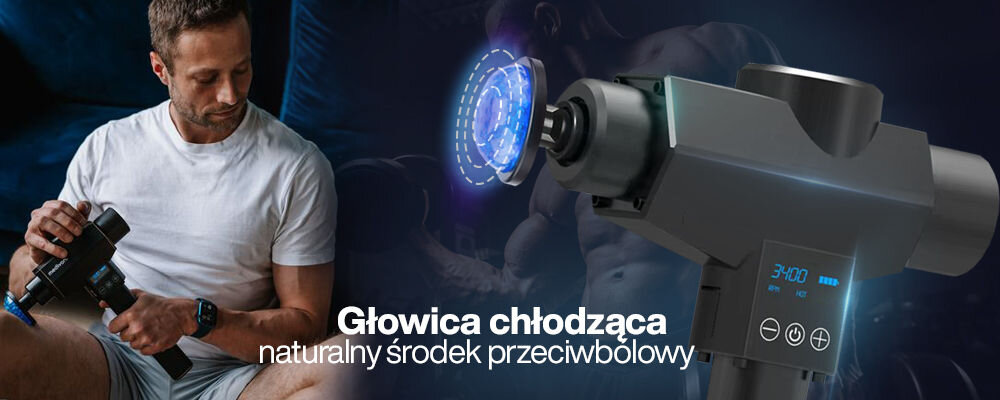 Masażer MEDIVON Gun Bandit obrzeki bole stawow