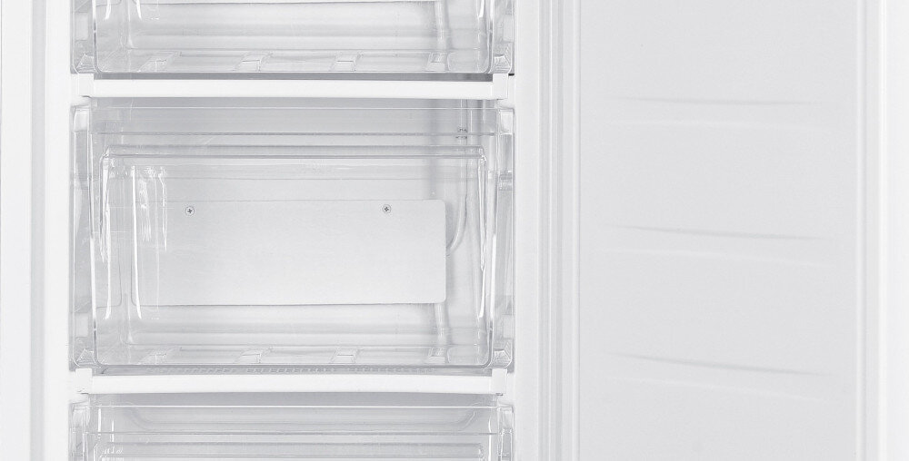 ZAMRAŻARKA SMITH&BROWN SZTTF-411-WE3 pojemne szuflady wnętrze dużo miejsca łatwe wysuwanie wsuwanie