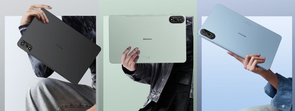Blackview MEGA 2 tablet mobilność wygoda smukła obudowa duży ekran codzienne użytkowanie