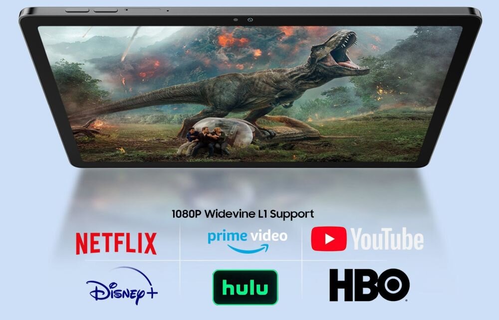 BLACKVIEW Zeno 10 głośniki stereo Quad Box Speakers Widevine L1 streaming Full HD
