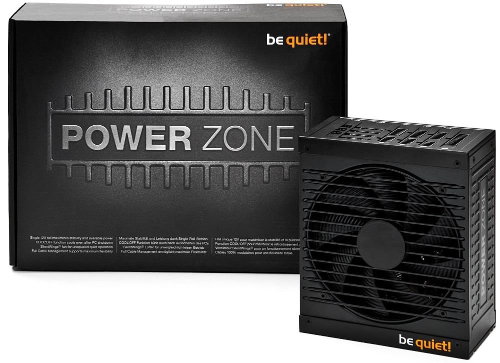 Zasilacz BEQUIET POWER ZONE kondensatory