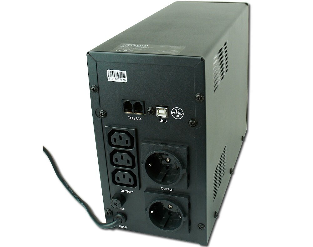 Zasilacz UPS GEMBIRD EG-UPS-034 - interfejs