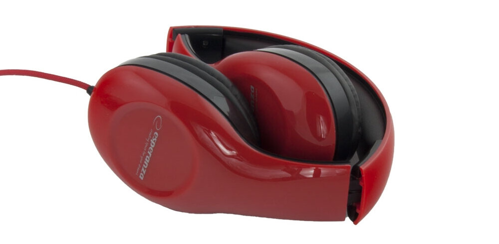 Słuchawki ESPERANZA eh138 przewodowe kabel odpornosc regulacja glosnosci