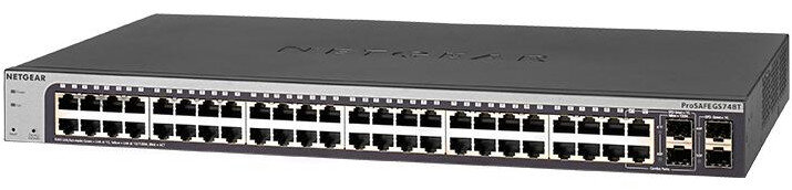 Switch NETGEAR GS748Tv5 duza tablica mac