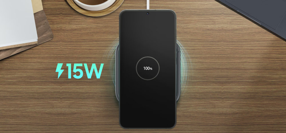 SAMSUNG Duo EP-P2400 - telefon na ładowarce