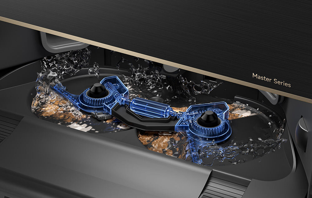 Robot sprzątający DREAME X40 Master Moc ssania precyzja czyszczenia system Vormax sierść kurz drobne cząsteczki potrzeby dostosowanie cztery poziomy