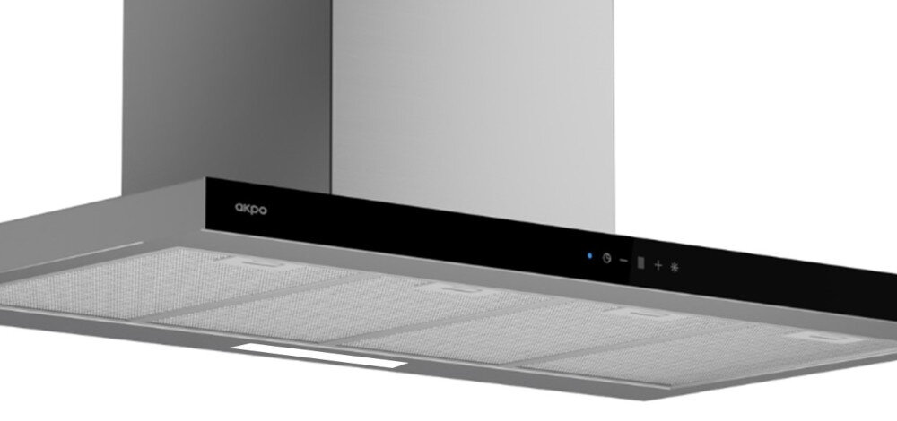 AKPO WK-9 Feniks Slim Glass 90 tradycyjne wzornictwo konstrukcja okap szerokość turbina wydajność