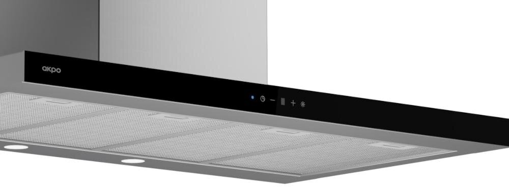 AKPO WK-9 Feniks Slim Glass 90 tradycyjne wzornictwo konstrukcja okap szerokość turbina wydajność