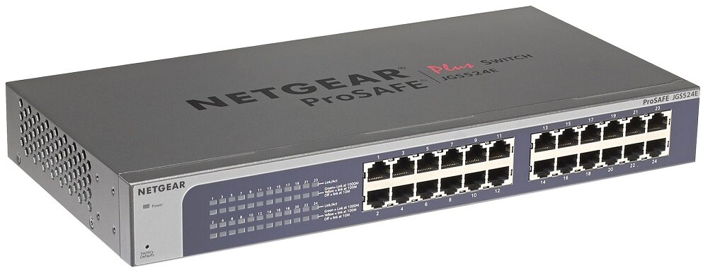 Switch NETGEAR JGS524E - imponująca szybkość działania i przekierowań danych