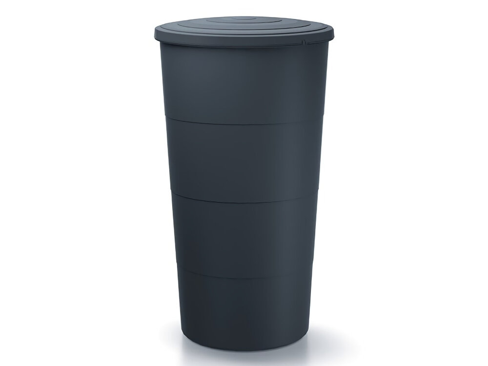 Zbiornik na deszczówkę PROSPERPLAST Smooth IDSM200-S433 200L Antracytowy oszczednos wody dbanie o srodowisko solidna konstrukcja praktyczne funkcje wygodne efektywne magazynowanie wody deszczowej dbalosc o srodowisko naturalne