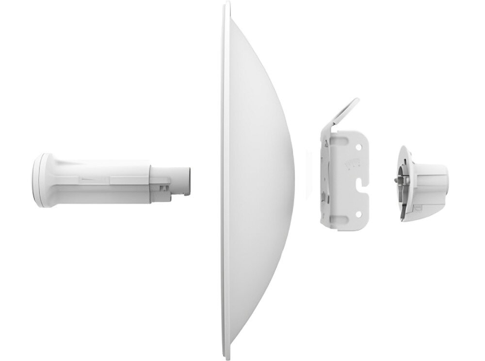 Antena UBIQUITI PowerBeam PBE-5AC-500 konstrukcja radio integracja